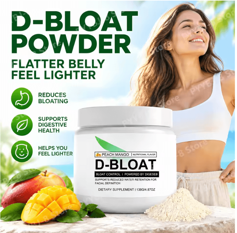 Googeer D-Bloat Powder — Peach Mango